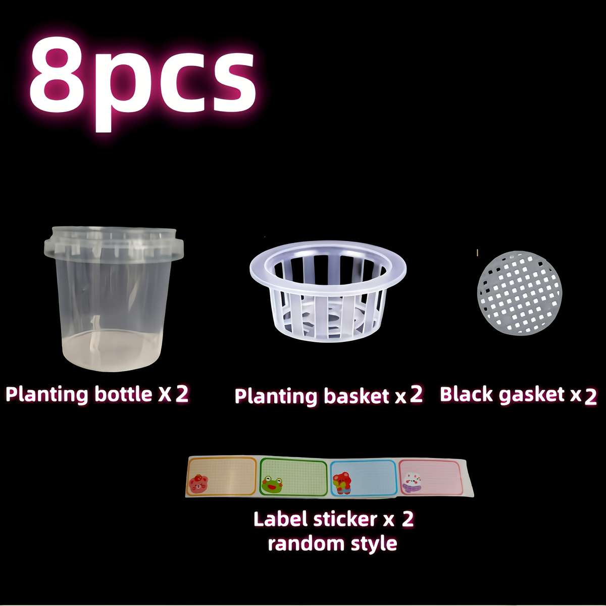 Flowerpot Quantity 8  2 Sets