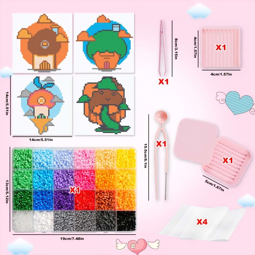 Perler Bead Set Pctz A 114 12013Pcs