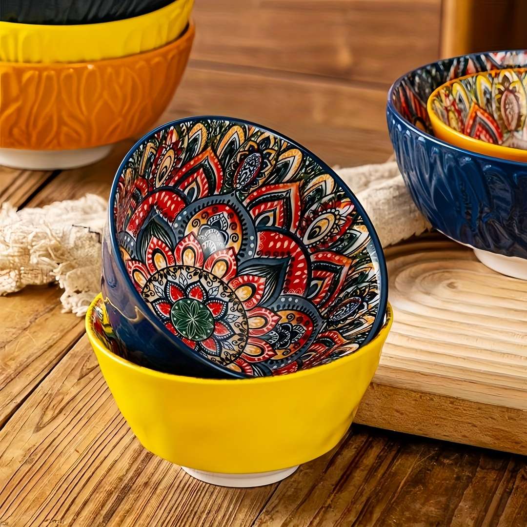 Bowl Color 1 Set Of 4 Pieces Combination A