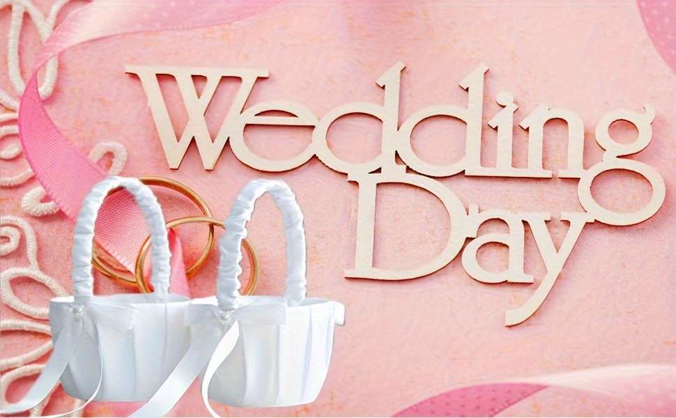 Wedding Supplies Color White Quantity 2Pcs
