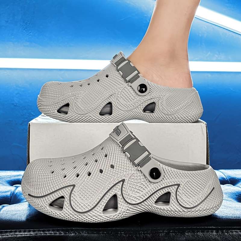 Sandals Color Black Gray Size Uk 8.5 9