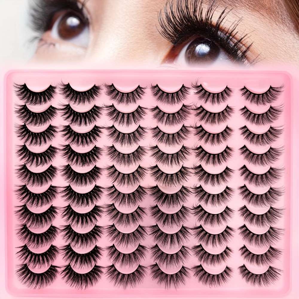 False Eyelashes Color Black