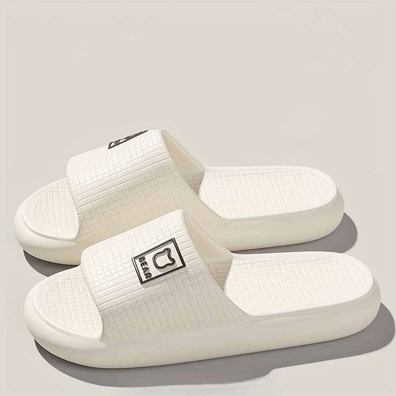 Men Slippers Summer Style Grey Size Uk 7.5