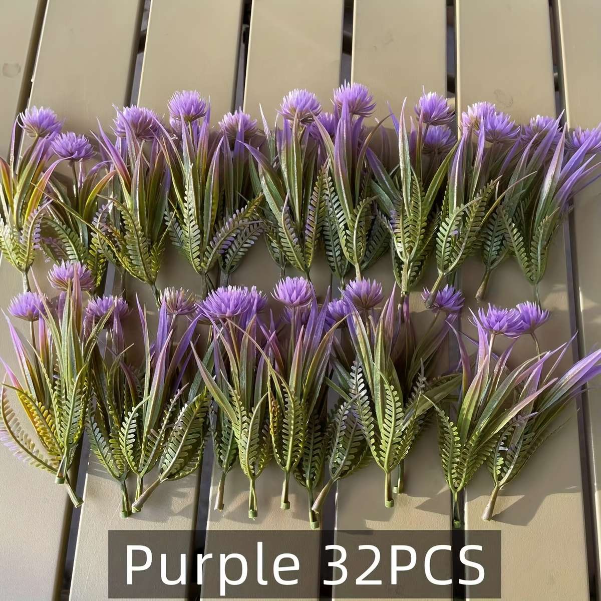 Simulated Flower Color Mixed Color Quantity32Pcs