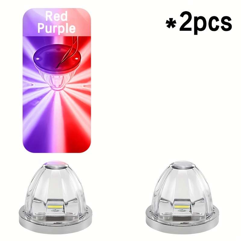 Car Lights Color Purplered Quantity 2Pcs