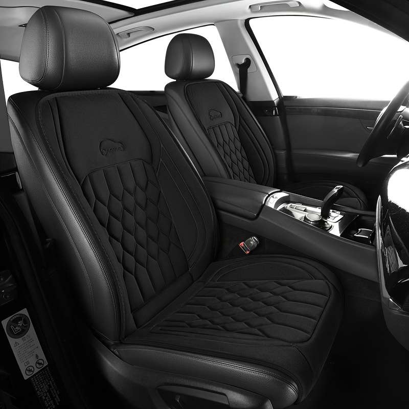 Car Seat Cushion 2Pcs Red