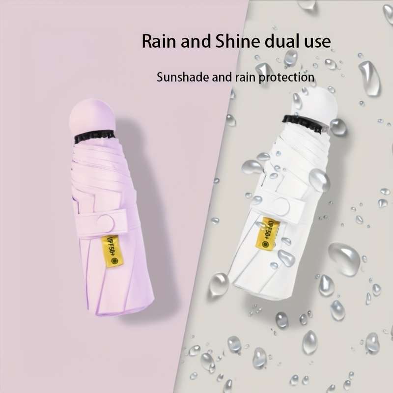 Umbrella Color Beige  Capsule Box
