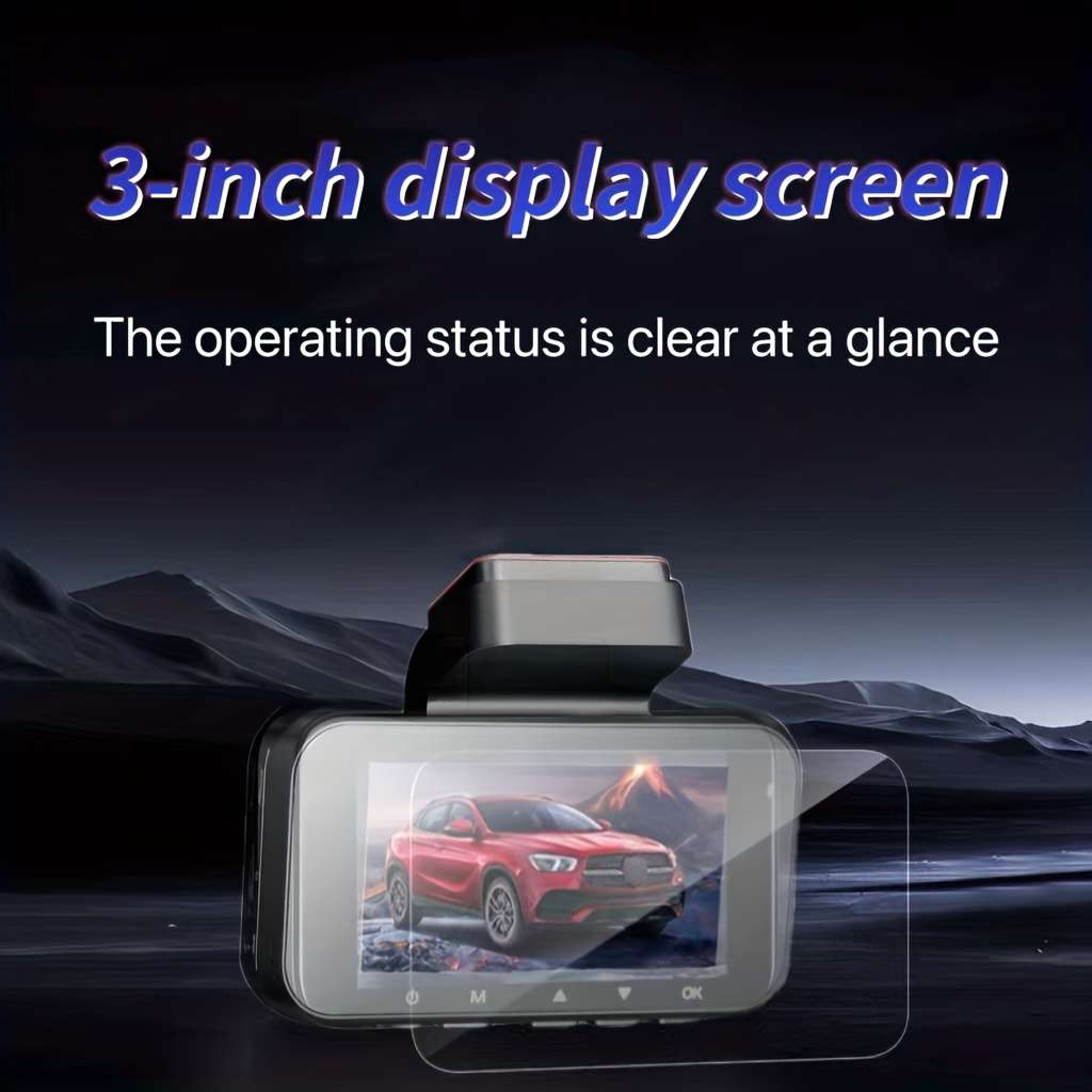 Dashcam Model 4K2 Recording Dash Cam