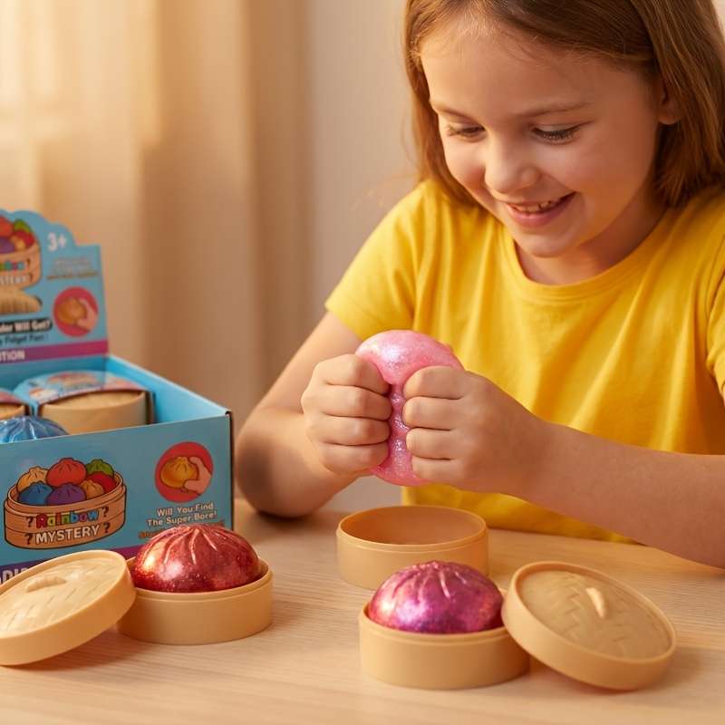 Squeezable Toys Quantity 2Pcs Random Color Top Configuration
