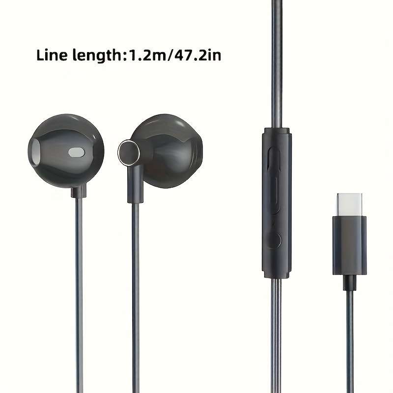 Wired Headphones Red Model 3.5Mm Round Jack