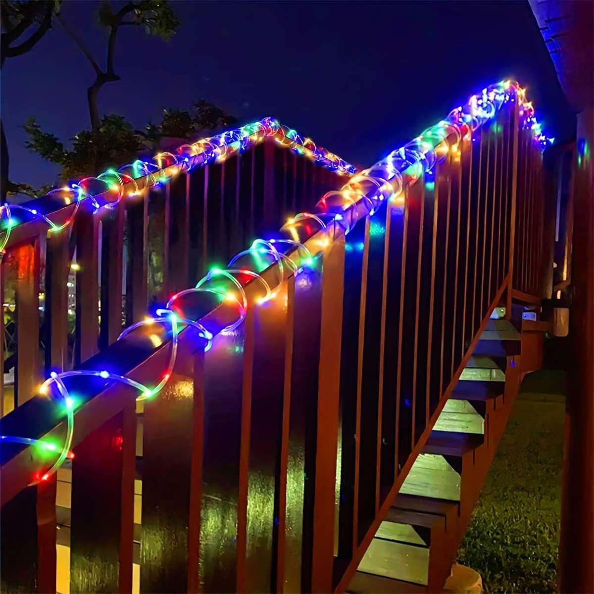 Christmas Lights Multicolor Model 7M 22.97Ft 50Led