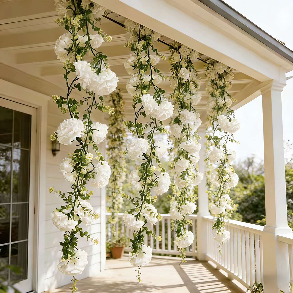 Wedding Supplies Color White Items Carnation Rattan