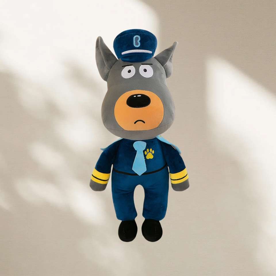 Plush Toys Color Gray