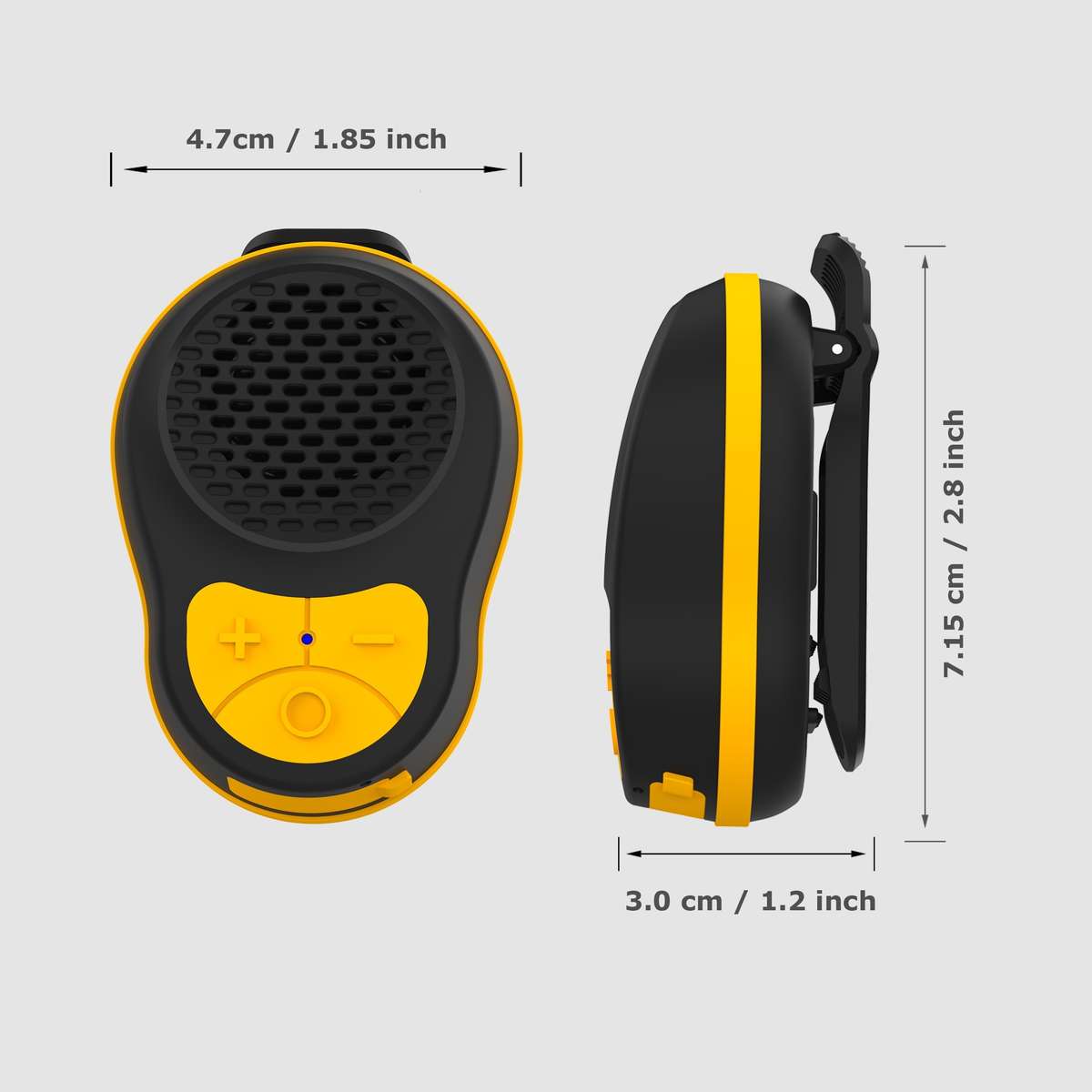 Professional Featuring Crystal Sound Compact Wearable Wireless Speaker For Live