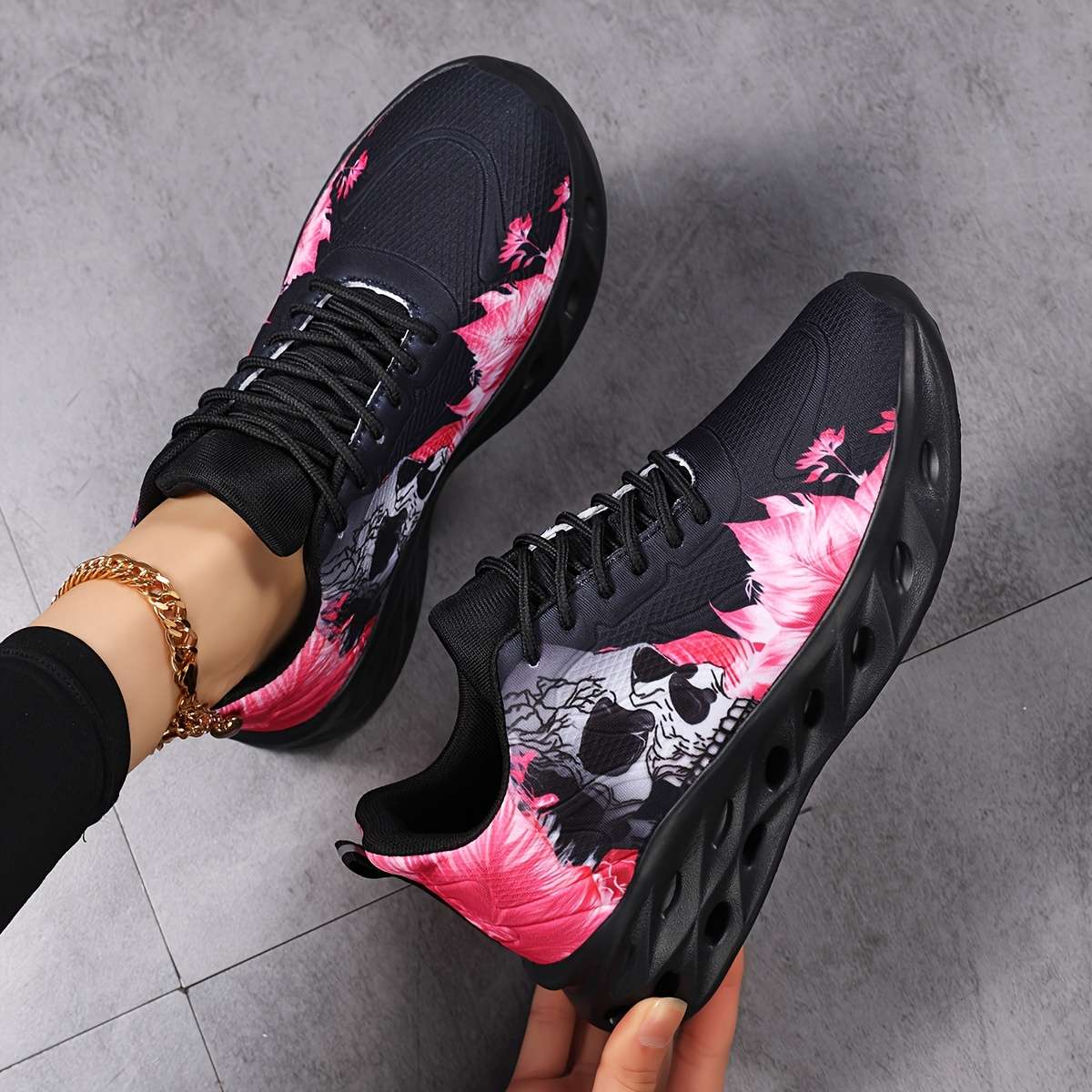 Women S Sneakers Color Red Sizeuk 4