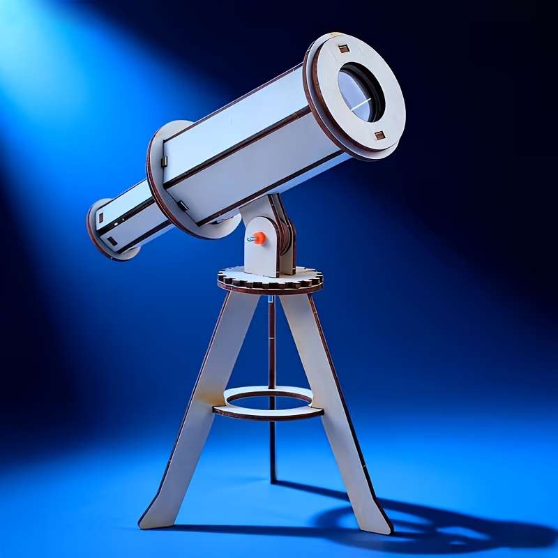 Telescope Color Wooden Astronomical Telescope Quantity2Pcs