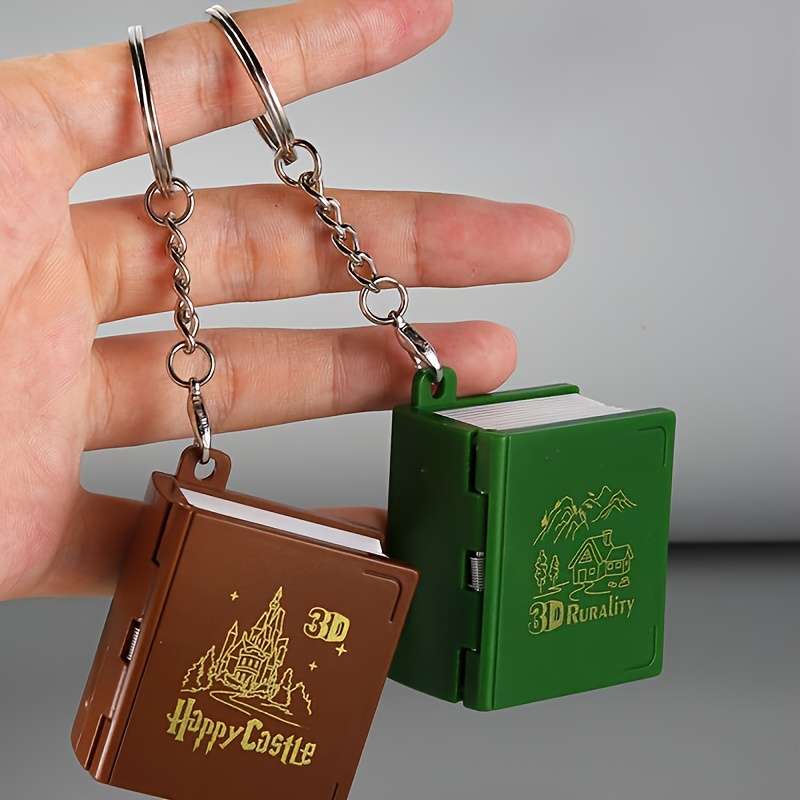 2Pcs Versatile Innovative Reinforced Abs 2Pcs Men Portable Keychains Folding
