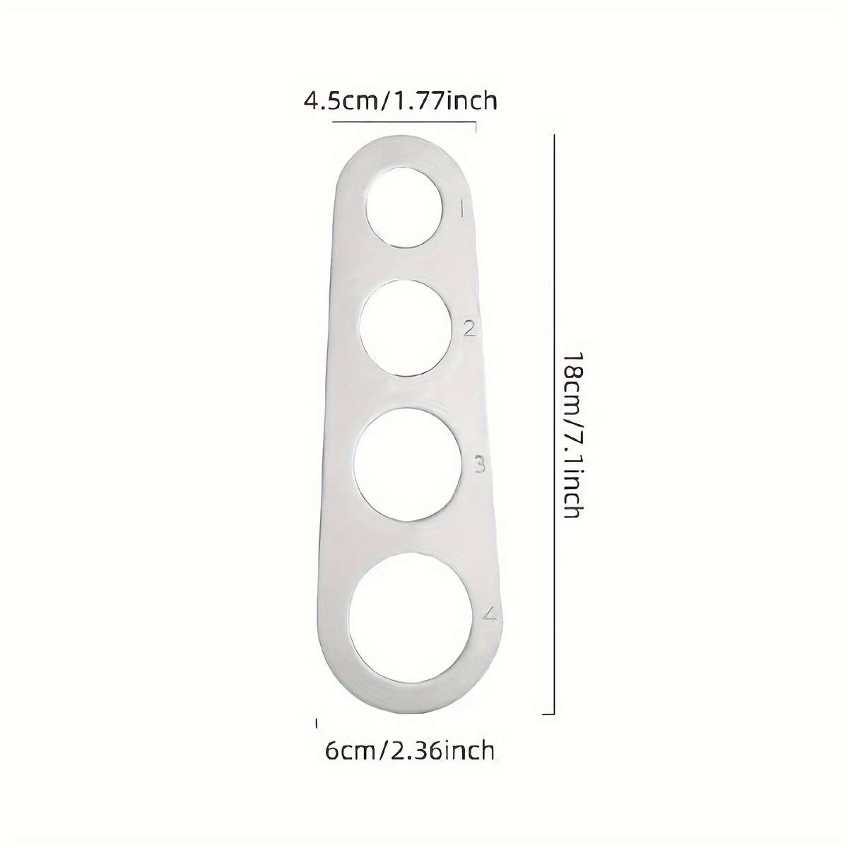 1pc Stainless Steel Pasta Measuring Spoon Durable Kitchen Tool for Portion Control Ideal for