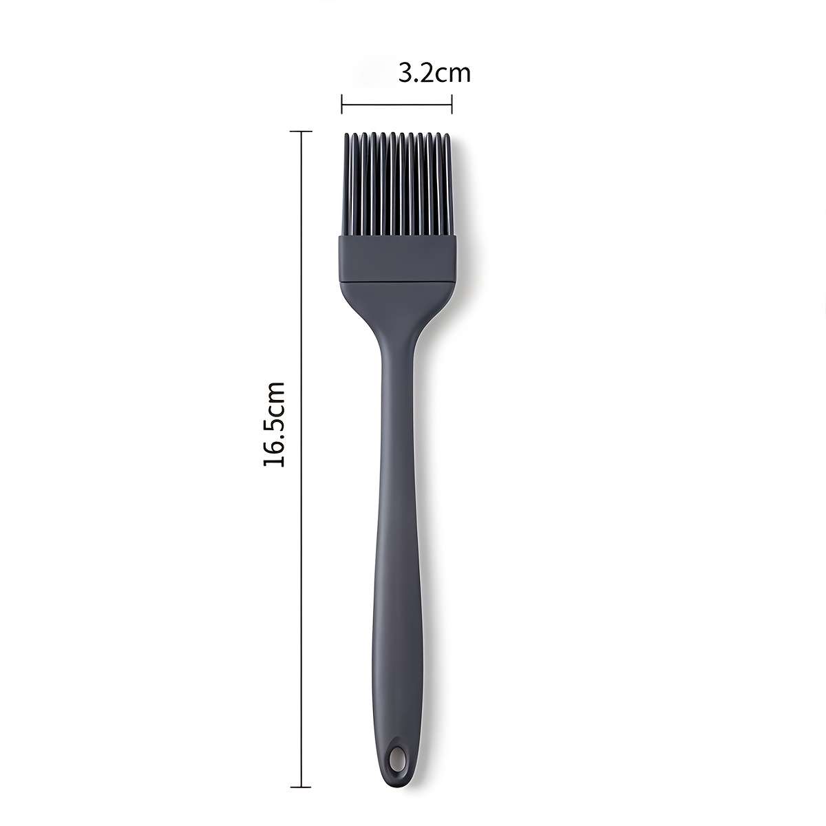 Baking Brush Color 3Piece Black Small Split Brush Set