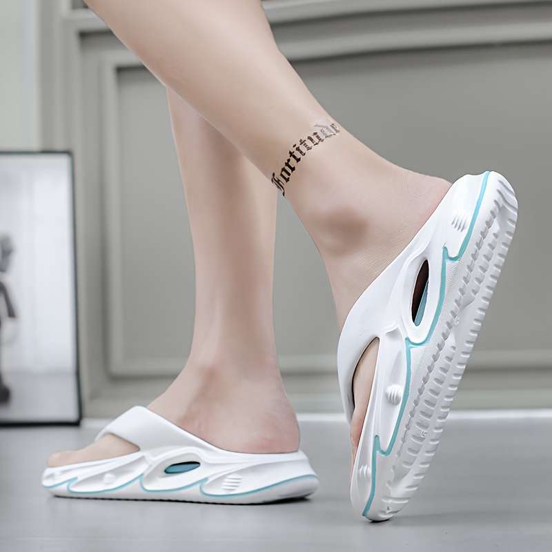 Sandals Color White Blue Size Uk 3.5 4