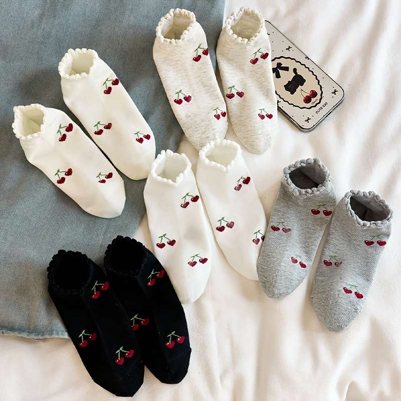 Women S Socks Color Random Color 5Pairs Size Onesize