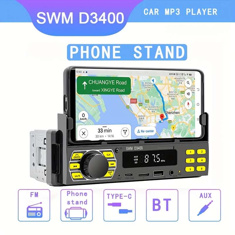 Car Audio  Entertainment System Model D3400