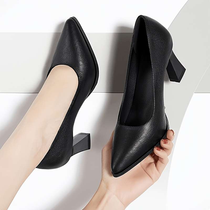 Women S High Heels Color Black 7Cm Sizeuk 4.5