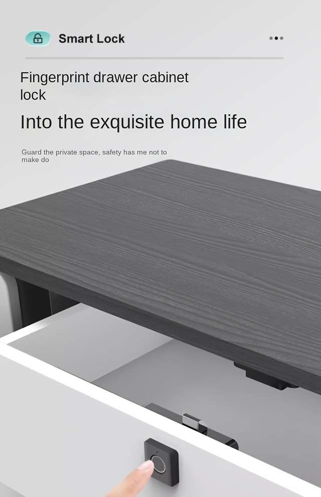 Lock Storage Can Record 10 Fingerprints   With Morse Code Emergency Unlock