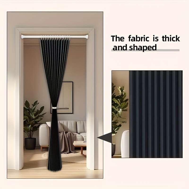 Door Curtain Color Blue Size100*200Cm39.3*78.7In