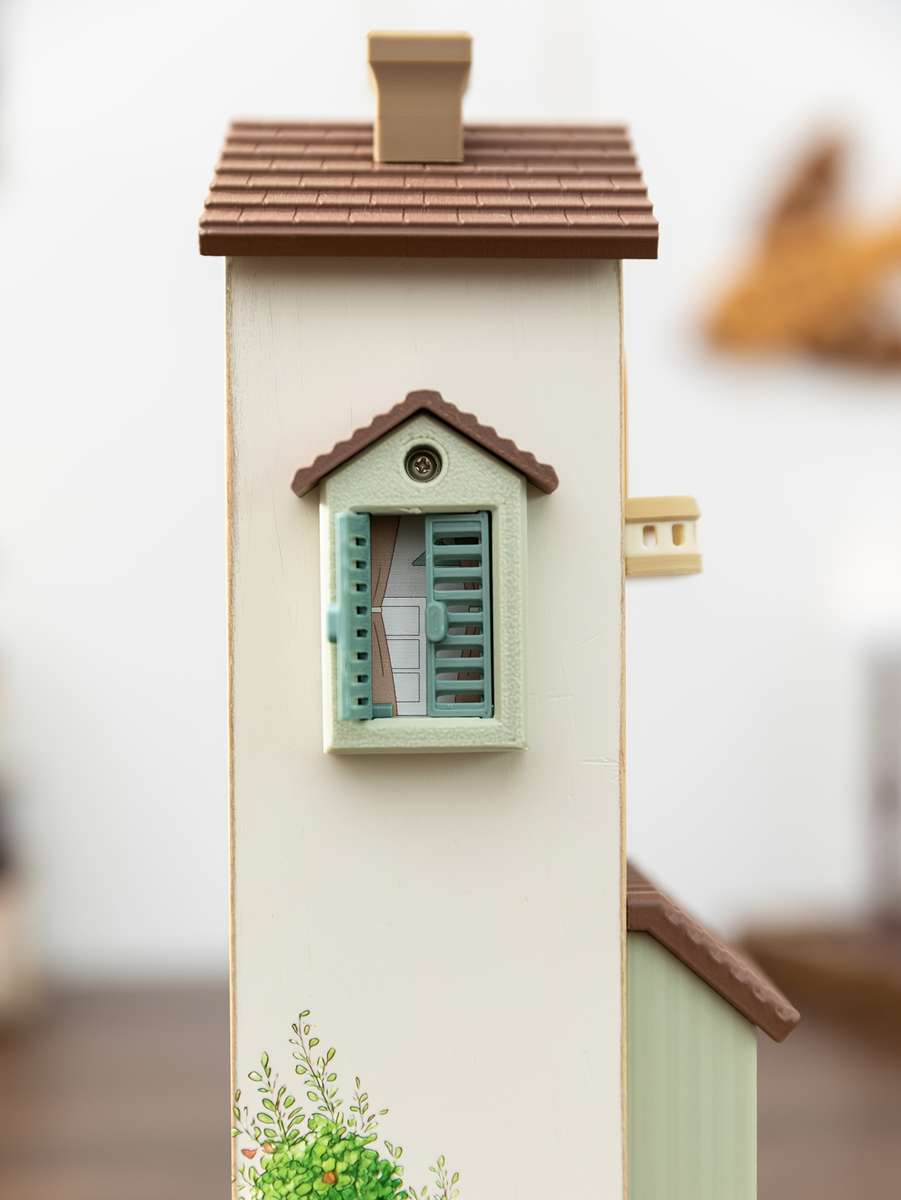 Building Toy Architectural Model Toy Set Items Inn Ornament