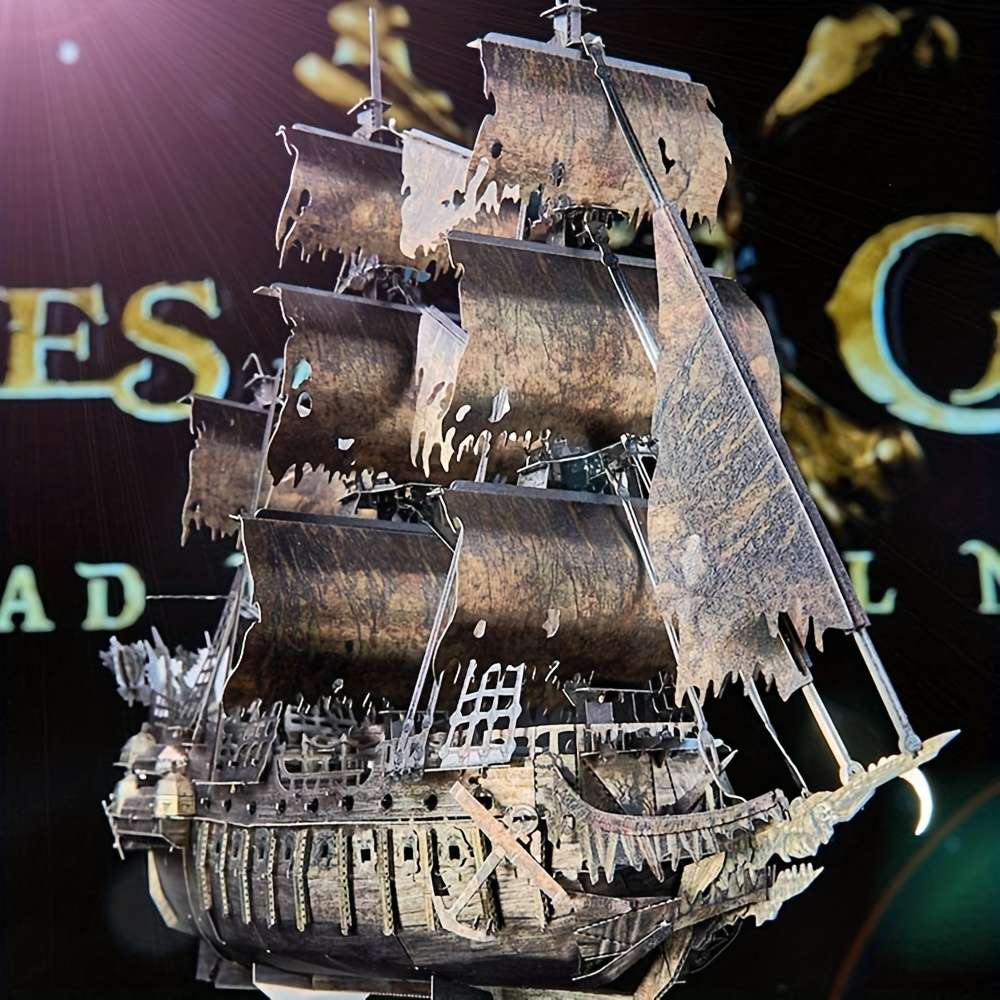 3D Jigsaw Puzzle Model Ship Model Flying