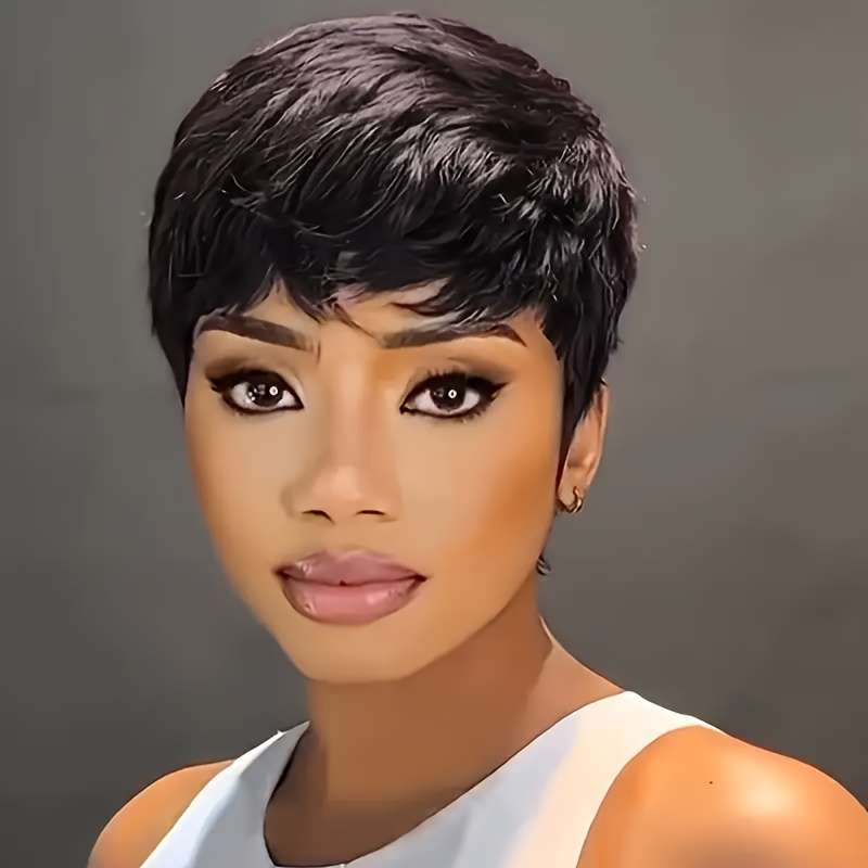 1B Womens Wigs Hair Length 15.24Cm