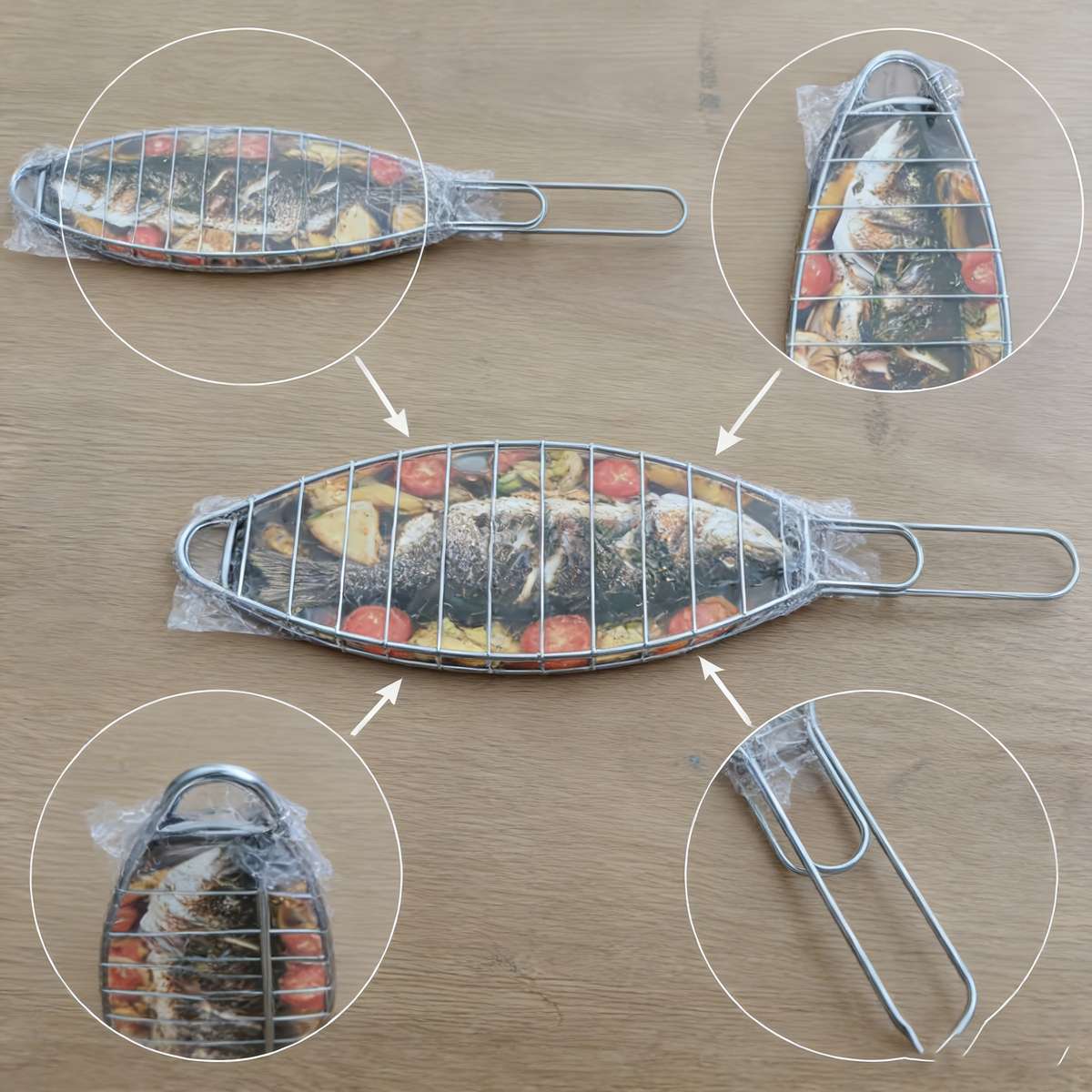 Grilling Net Material Premium Grade Quantity 3