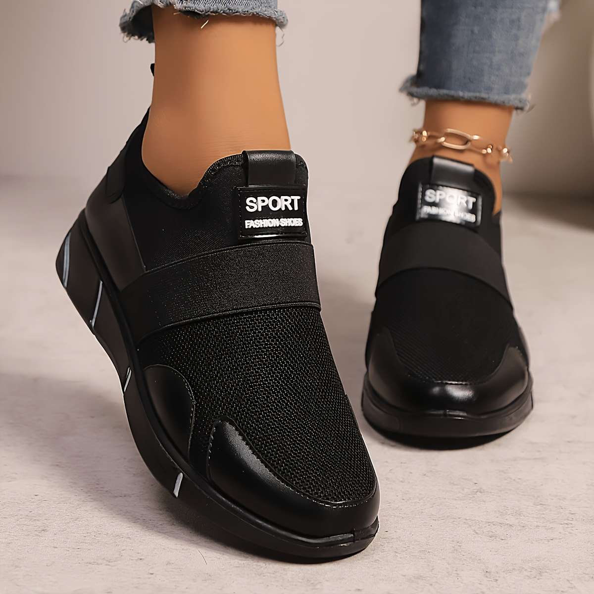 Women S Sneakers Color Black Sizeuk 3.5