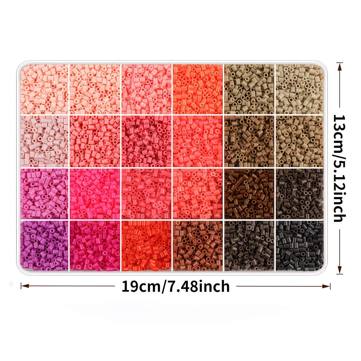 Perler Bead Set Colored Mixed Beans*5Bag
