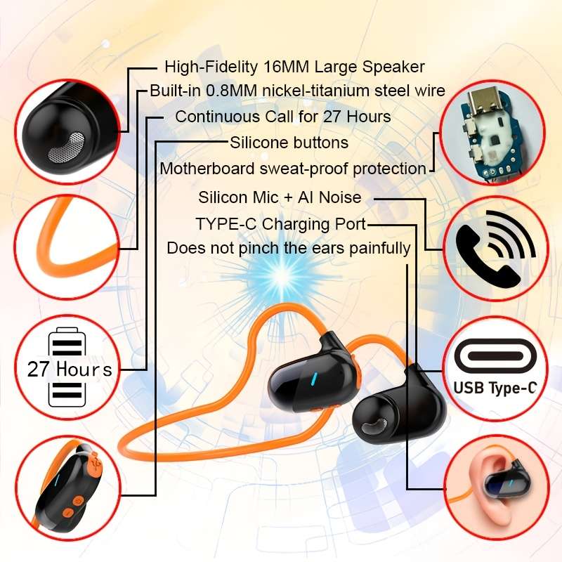 Headset Orange