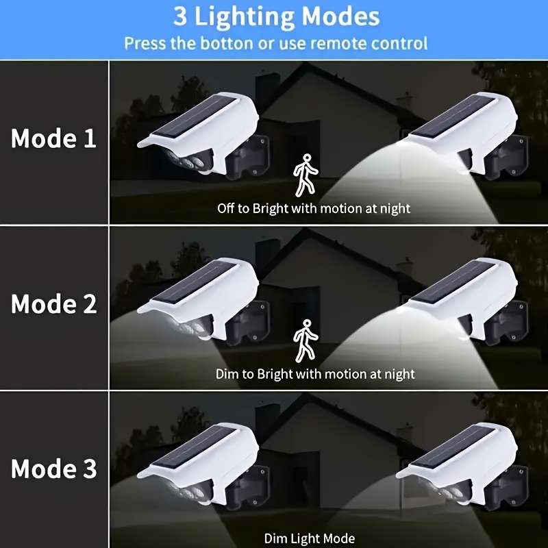 2pcs Outdoor Solar Light