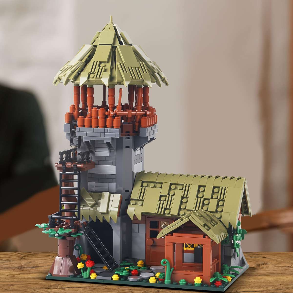 Building Toy Architectural Model Toy Set Style House
