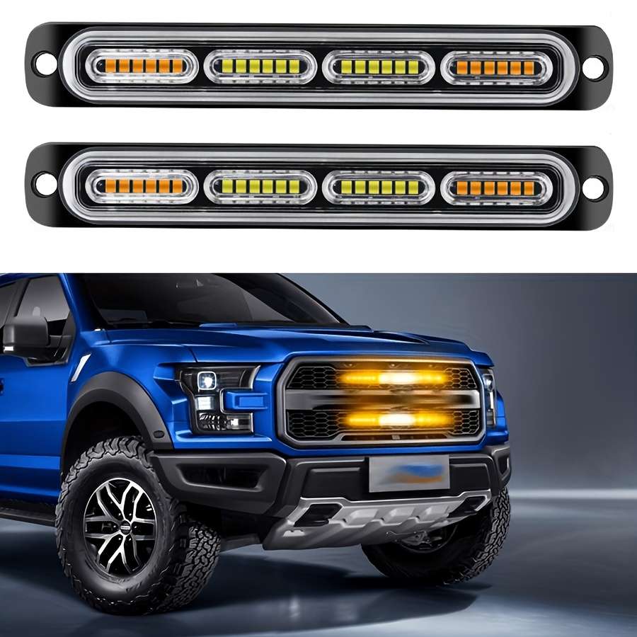 Car Lights Items 2Pcs Yellow