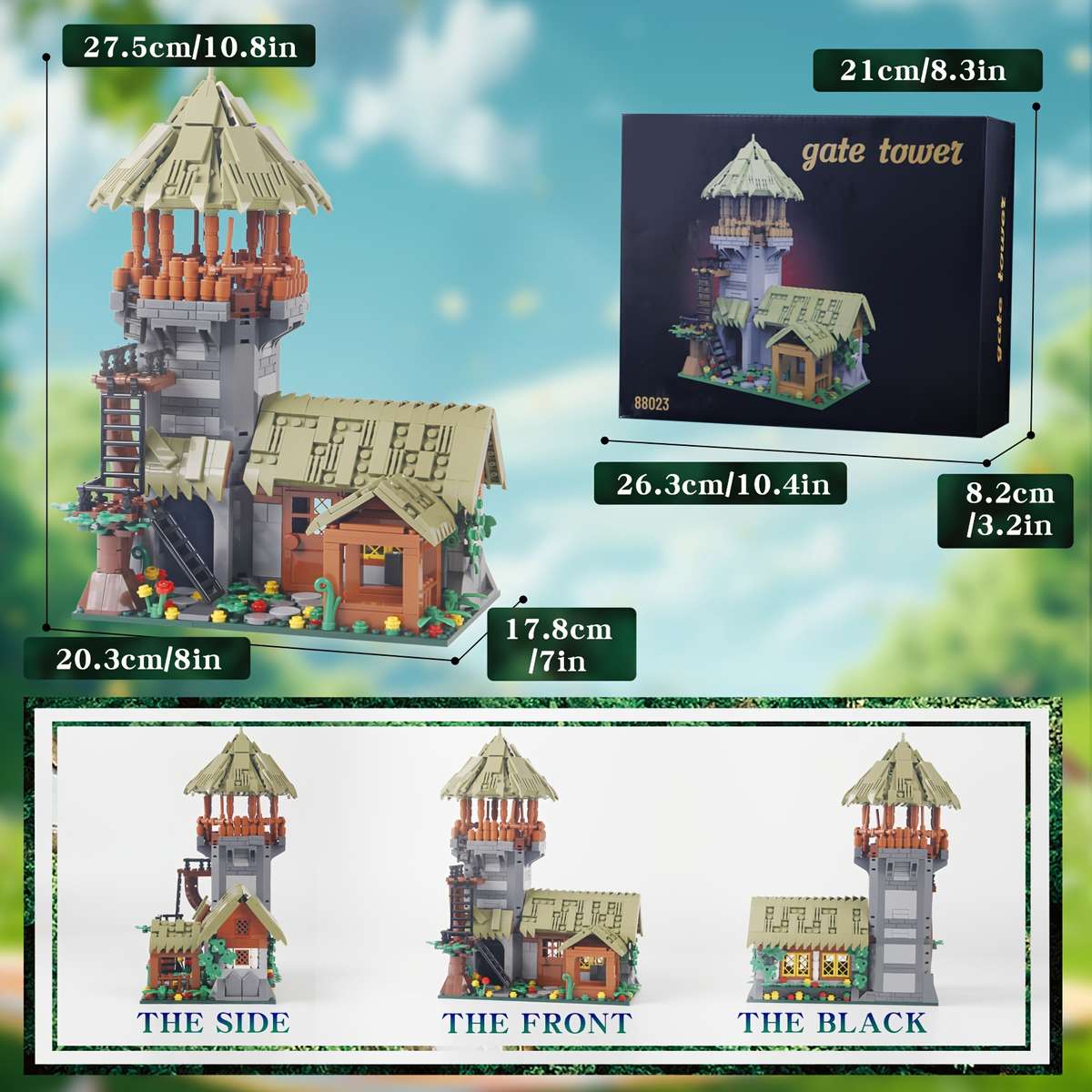 Building Toy Architectural Model Toy Set Style House