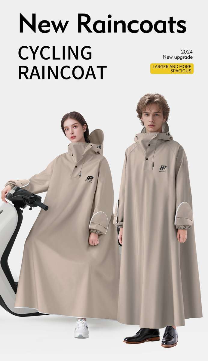 Raincoat Khaki Size Uk M