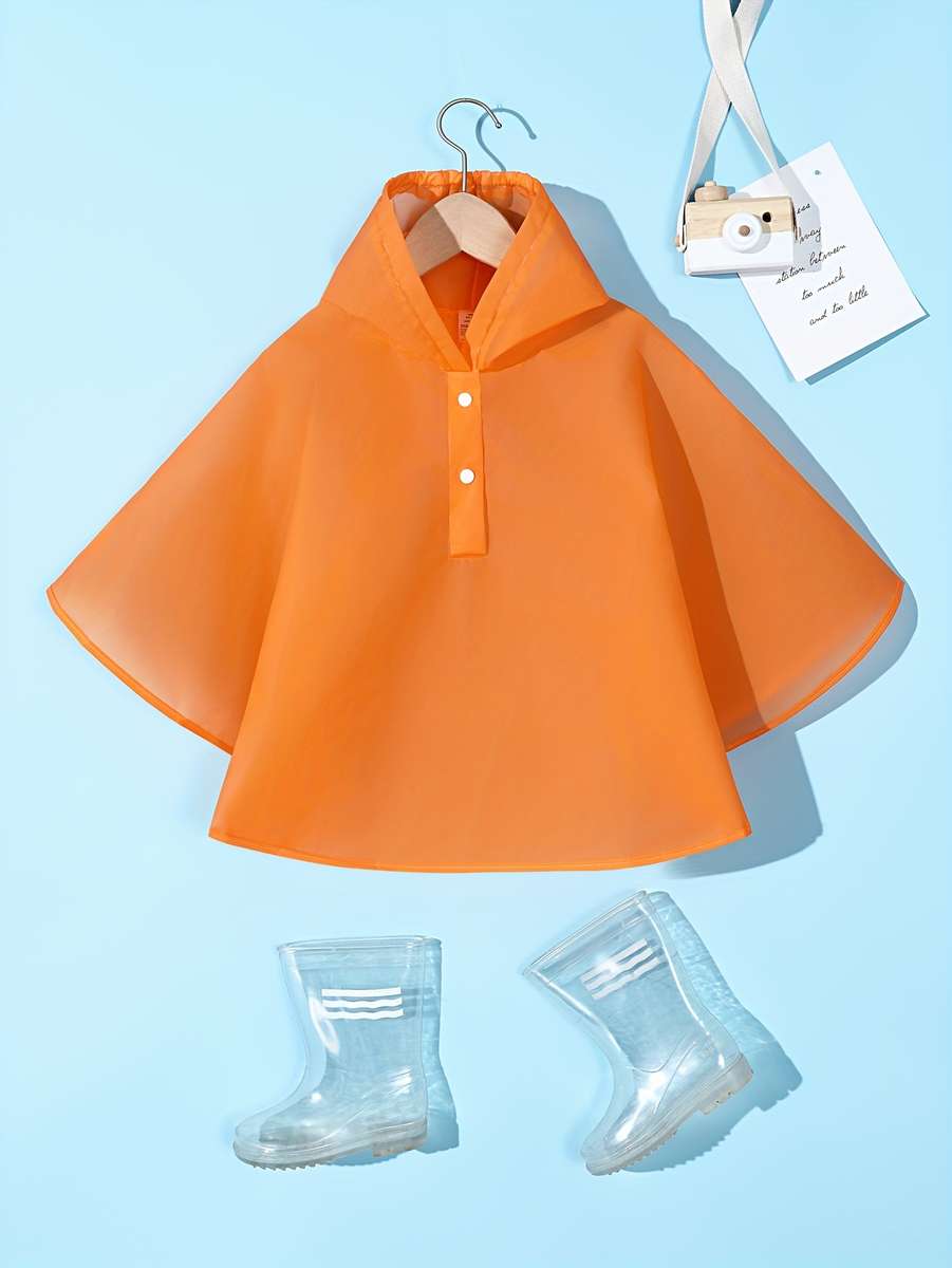 Raincoat Orangered Size Onesize