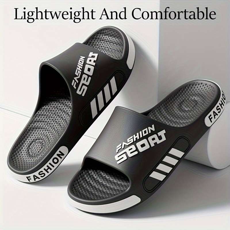 Men Slippers Summer Style White Size Uk 7