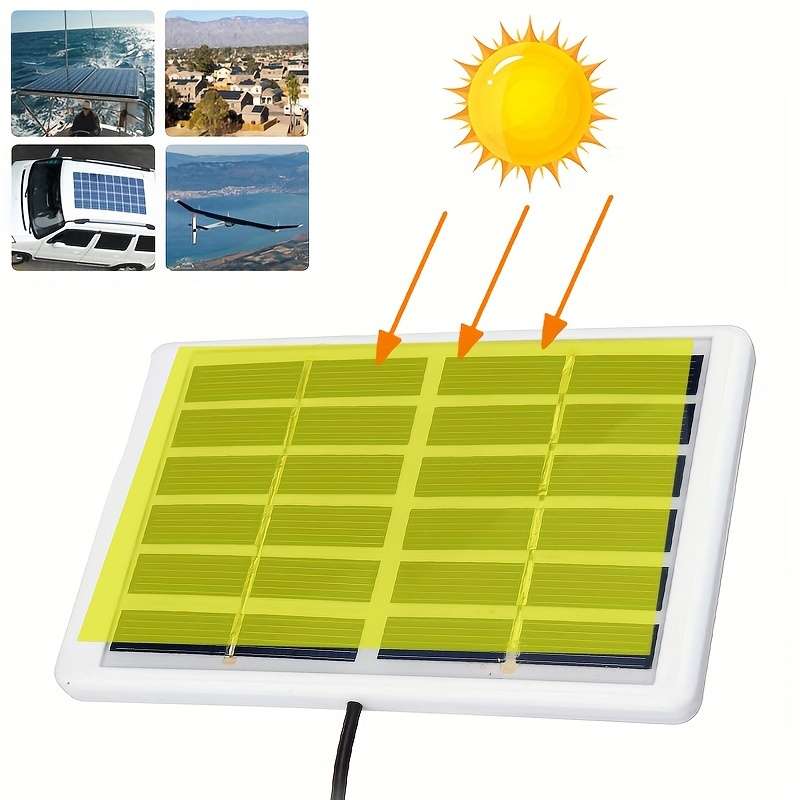 Solar Panel Model 5W 6V
