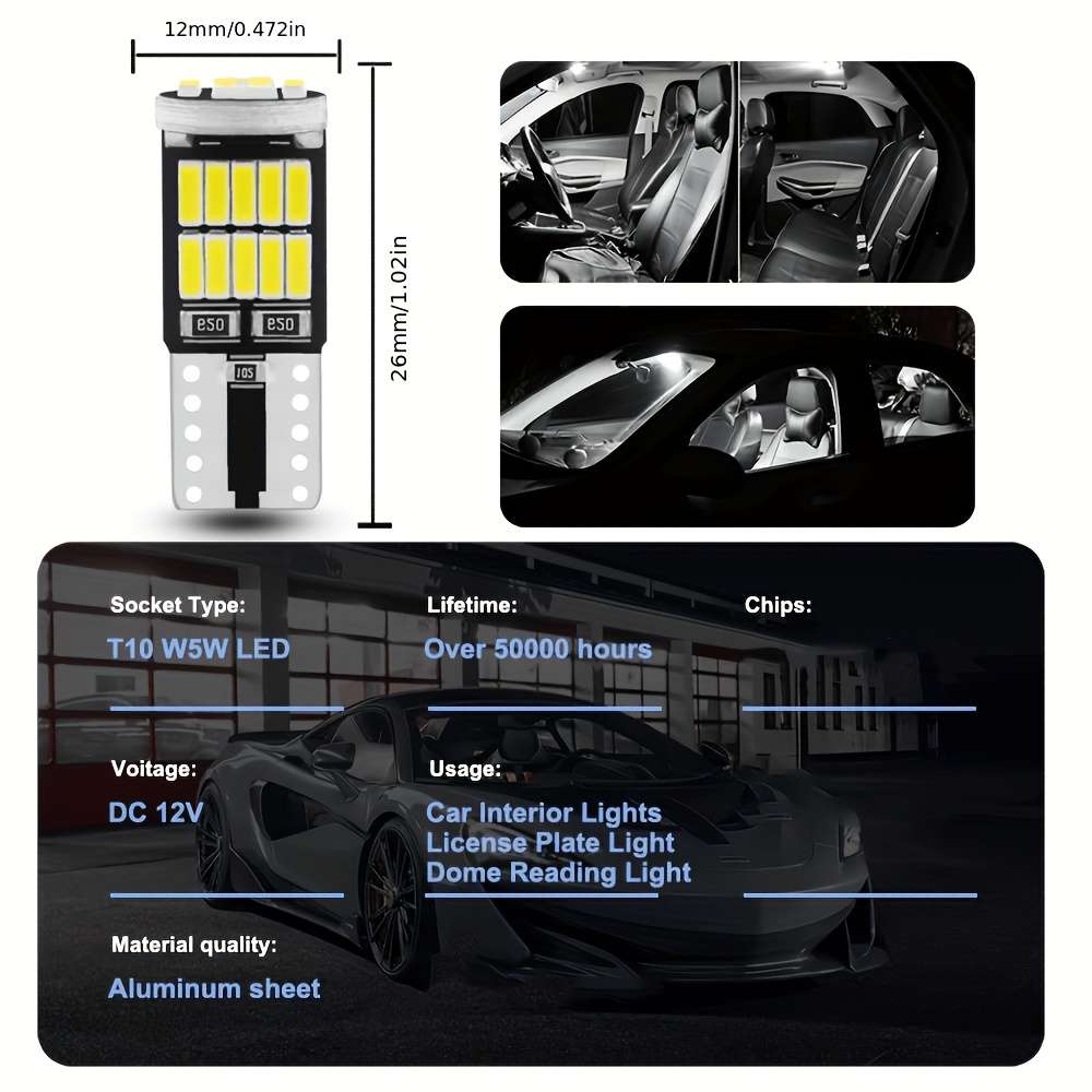 Car Lights Items 10Pcs