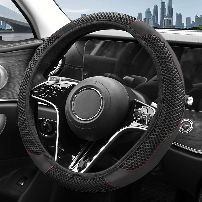 Car Steering Wheel Cover Orange