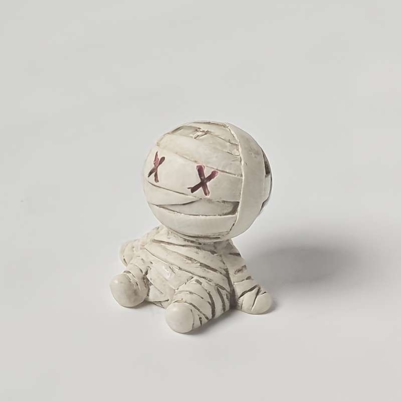 Car Interior Decor Items 2Pcs Mummy Ornaments