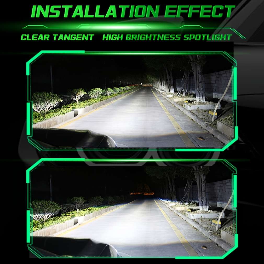 Car Lights Model 7.62Cm Nondestructive Install