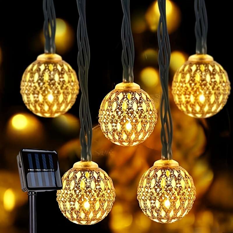 Christmas Lights Warm Size 7M 22.96Ft 50Led