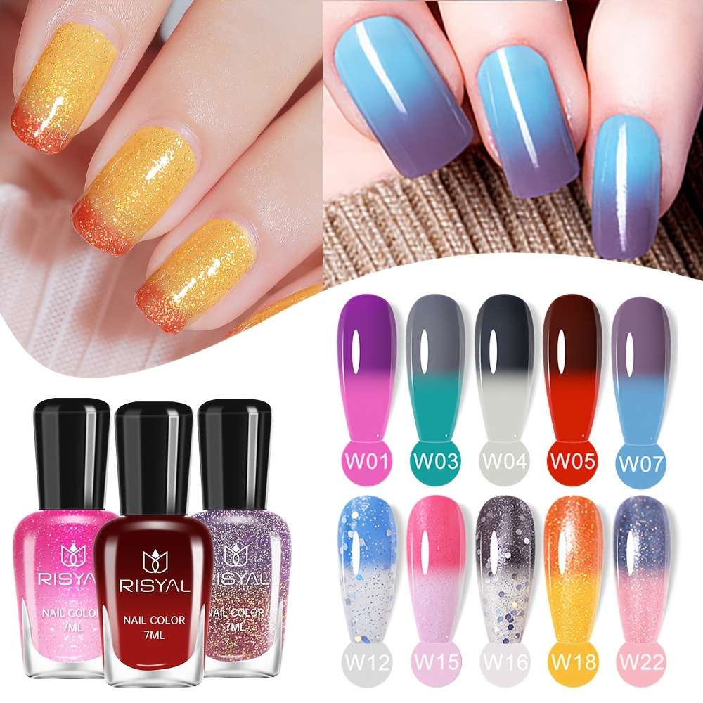 Nail Polish Color Mixed Color